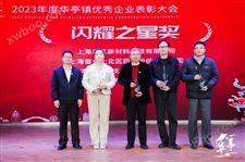 上海市轴承技术研究所有限公司荣获嘉定区华亭镇优秀企业“闪耀之星奖”