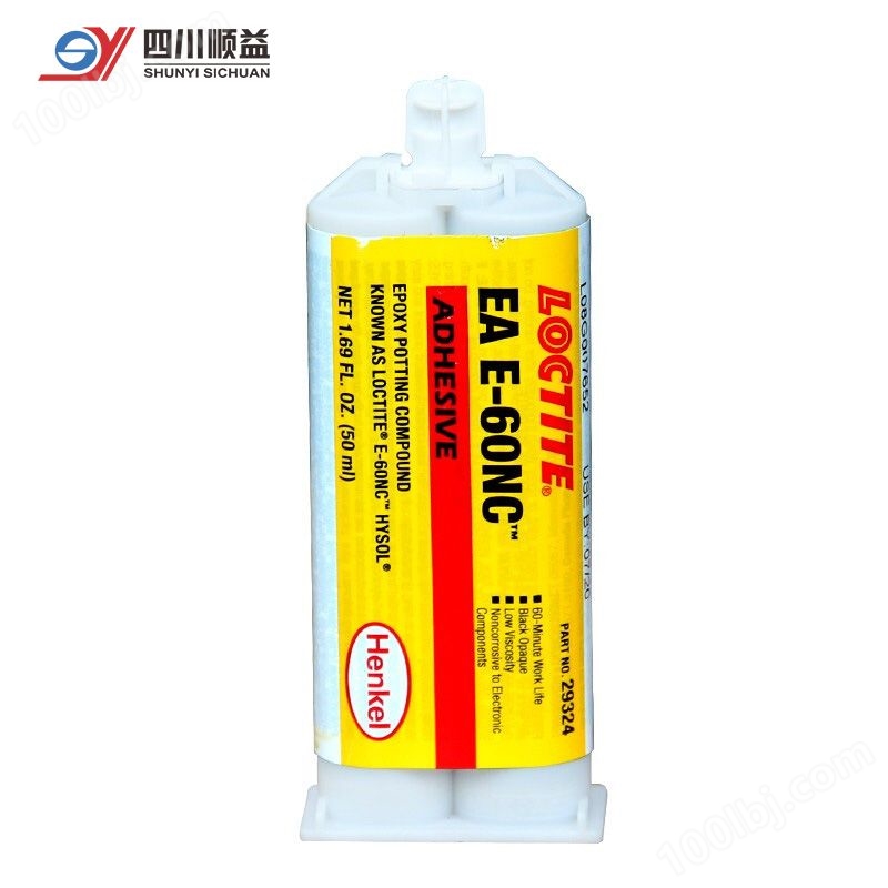 汉高乐泰E-60NC 工业级环氧树脂胶粘剂双组分可流动 耐化学品