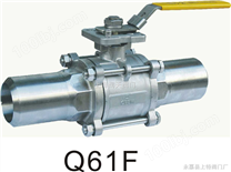 Q61F,Q61N三片式对焊球阀,对焊球阀,片式球阀